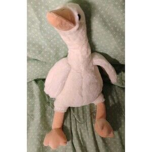 White Goose Long Neck Animal Stuffed Plush Toy
